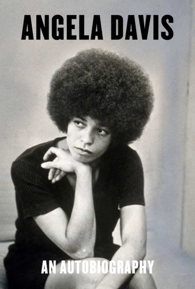 The cover for Angela Davis's *An Autobiography*