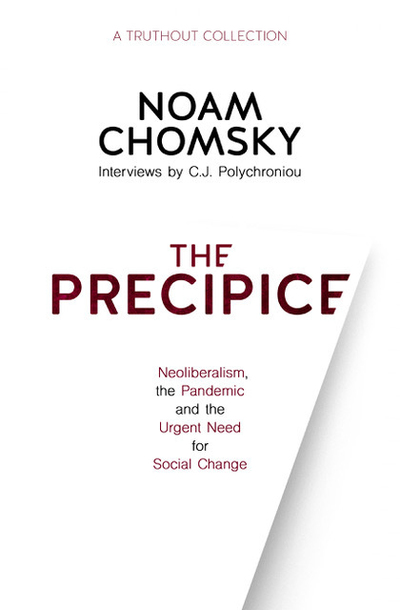 The cover for Noam Chomsky's 'The Precipice'