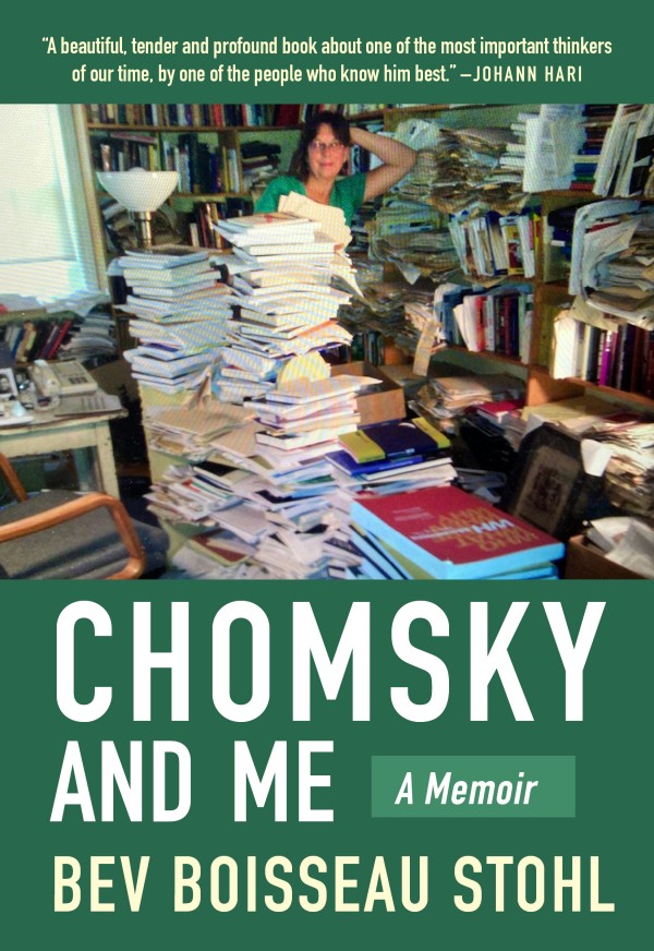 The cover of 'Chomsky and Me'.